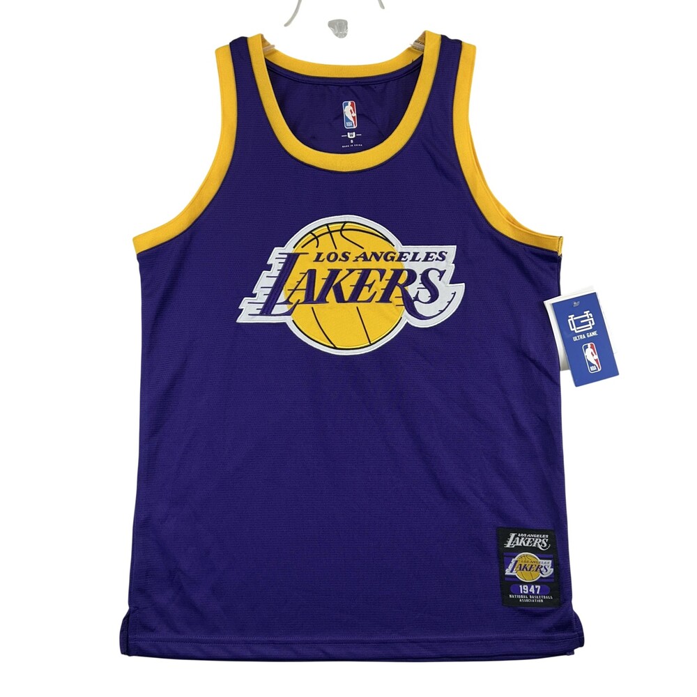 Los Angeles Lakers Jersey Mens Small Purple NBA Ultra Game LeBron James